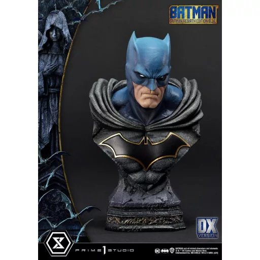 Batman Ultimate Premium Masterline Series Statue 1/4 Batman Rebirth Edition Blue Deluxe Bonus Version 71 cm
