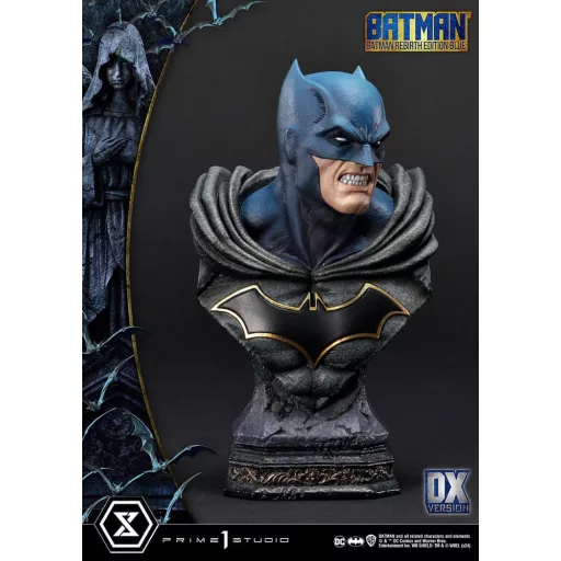 Batman Ultimate Premium Masterline Series Statue 1/4 Batman Rebirth Edition Blue Deluxe Bonus Version 71 cm