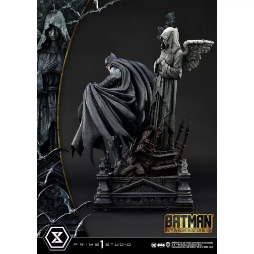 Batman Ultimate Premium Masterline Series Statue 1/4 Batman Rebirth Edition Black Deluxe Version 71 cm