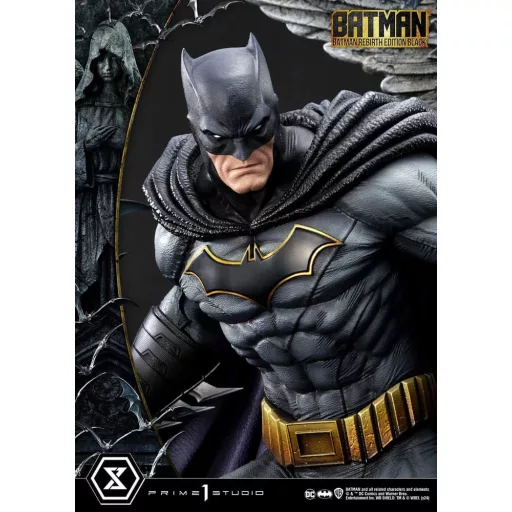 Batman Ultimate Premium Masterline Series Statue 1/4 Batman Rebirth Edition Black 71 cm