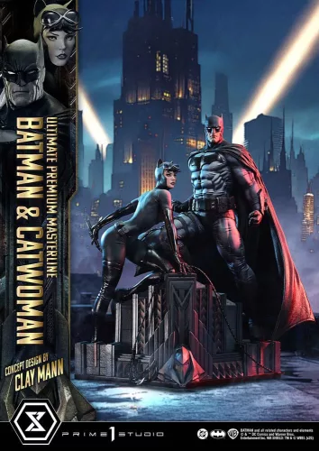 DC Comics Ultimate Premium Masterline Series Statue 1/4 Batman & Catwoman (Concept Design by Clay Mann) 56 cm