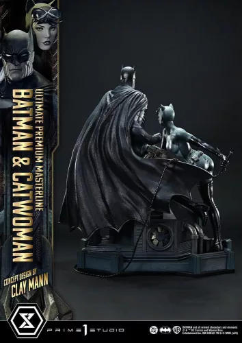 DC Comics Ultimate Premium Masterline Series Statue 1/4 Batman & Catwoman (Concept Design by Clay Mann) 56 cm