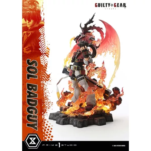 Guilty Gear Strive Ultimate Premium Masterline Series Statue 1/4 Sol Badguy Version 82 cm