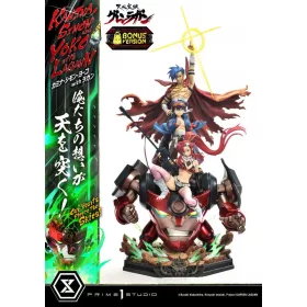   Gurren Lagann Ultimate Premium Masterline Series Statue 1/4 Kamina, Simon & Yoko with Lagann Deluxe Bonus Version 97 cm