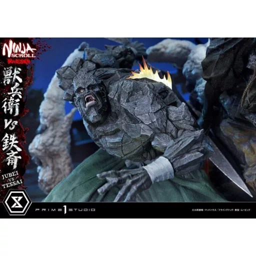 Ninja Scroll Ultimate Premium Masterline Series Statue 1/4 Jubei Versus Tessai 101 cm