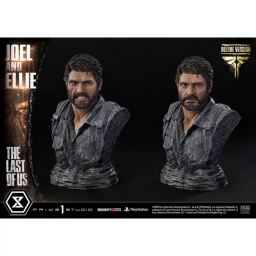The Last of Us Part I Ultimate Premium Masterline Series Statue Joel & Ellie Deluxe Bonus Version (The Last of Us Part I) 73 cm