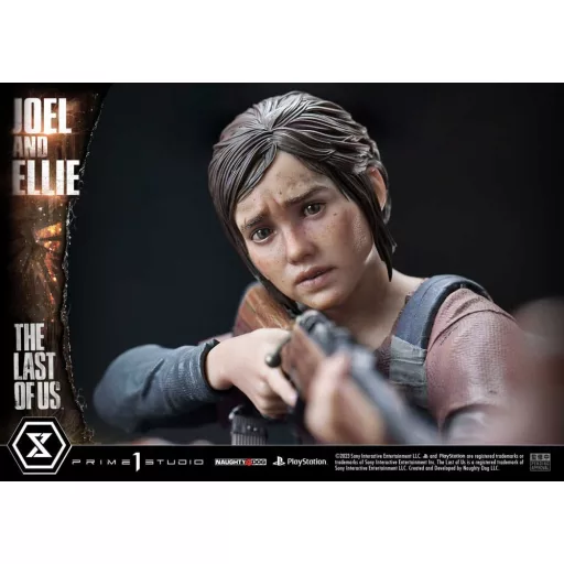 The Last of Us Part I Ultimate Premium Masterline Series Statue Joel & Ellie Deluxe Bonus Version (The Last of Us Part I) 73 cm