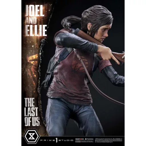 The Last of Us Part I Ultimate Premium Masterline Series Statue Joel & Ellie Deluxe Bonus Version (The Last of Us Part I) 73 cm