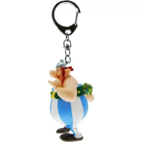 Asterix Keychain Obelix with Flowers 13 cm