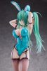 Original Character PVC Statue 1/4 Green Twin Tail Bunny-chan 43 cm