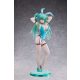 Original Character PVC Statue 1/4 Green Twin Tail Bunny-chan Fishnet Tights Ver. 43 cm