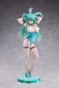 Original Character PVC Statue 1/4 Green Twin Tail Bunny-chan Fishnet Tights Ver. 43 cm