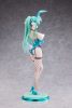 Original Character PVC Statue 1/4 Green Twin Tail Bunny-chan Fishnet Tights Ver. 43 cm