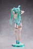 Original Character PVC Statue 1/4 Green Twin Tail Bunny-chan Fishnet Tights Ver. 43 cm