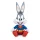 Looney Tunes Plush Figure 100th Anniversary Superheroes Bugs Bunny 20 cm