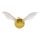 Harry Potter Plüss Figura Hangeffekttel The Golden Snitch 22 cm