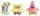 SpongeBob SquarePants Plush Figures Cute 22 cm Assortment (12)