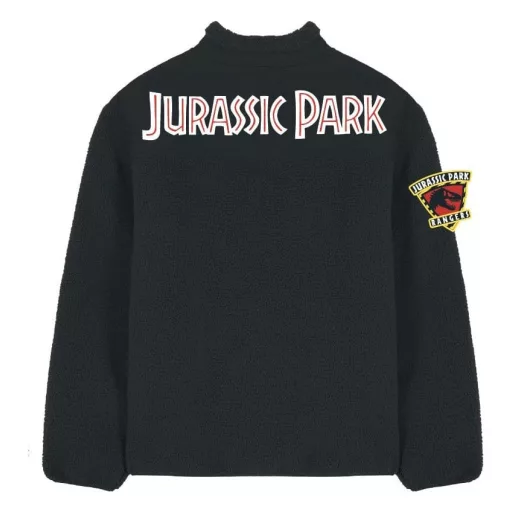 Jurassic Park Sherpa Jacket Logo Size L