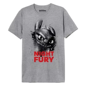 How to Train Your Dragon T-Shirt Night Fury Size S