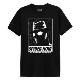 Marvel T-Shirt Spider-Noir Red Banner Cover Size XL