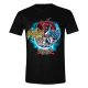 Yu-Gi-Oh! T-Shirt Group Shot Blue Vortex Size M