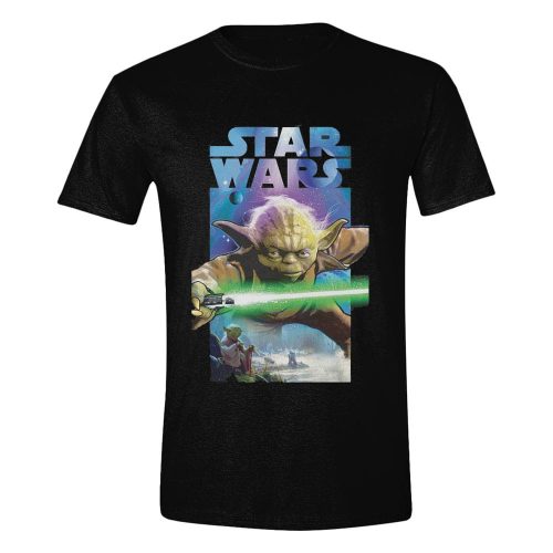 Star Wars T-Shirt Yoda Poster Size M