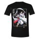 InuYasha T-Shirt Jakotsu and Bankotsu Fighting Size S