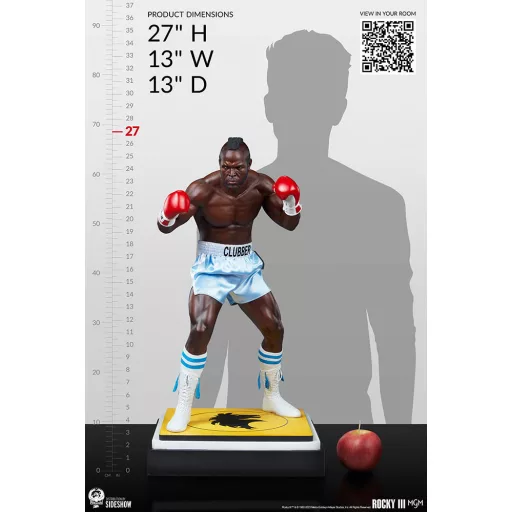 Rocky III Statue 1/3 Clubber Lang 66 cm