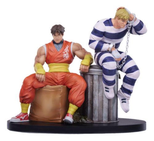 Street Fighter PVC Szobor 1/10 Cody & Guy 18 cm