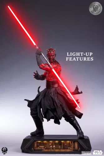 Star Wars Epic Series Statue 1/3 Darth Maul Platinum Exclusive 86 cm