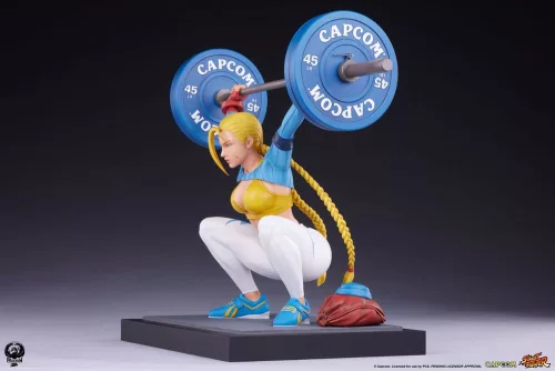 Street Fighter Premier Series Statue 1/4 Cammy: Powerlifting Alpha 41 cm