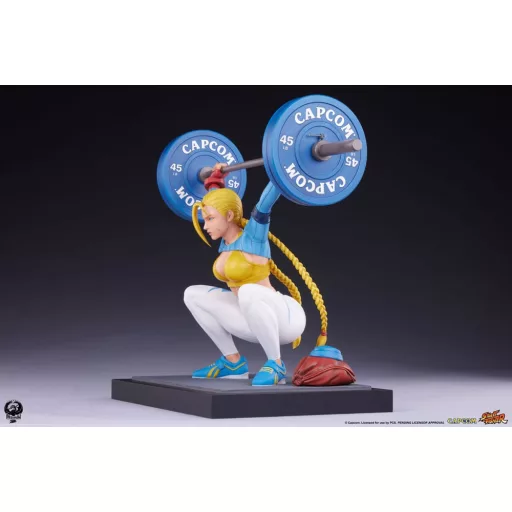 Street Fighter Premier Series Statue 1/4 Cammy: Powerlifting Alpha 41 cm