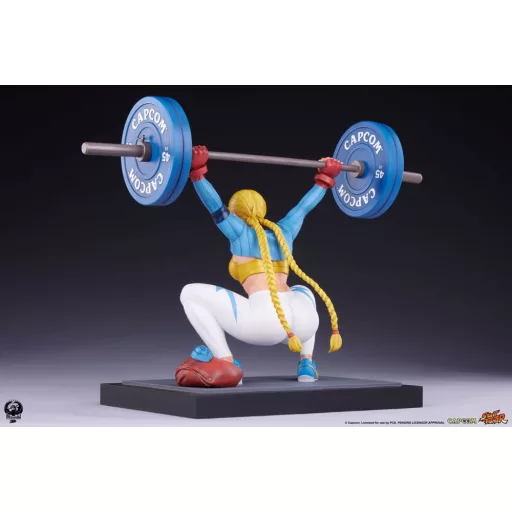 Street Fighter Premier Series Statue 1/4 Cammy: Powerlifting Alpha 41 cm