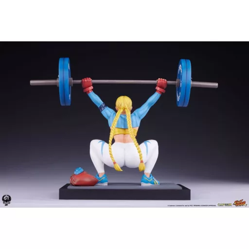 Street Fighter Premier Series Statue 1/4 Cammy: Powerlifting Alpha 41 cm