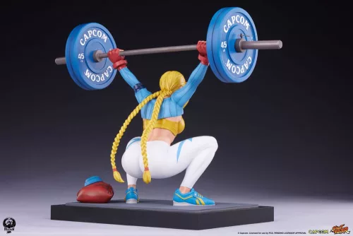 Street Fighter Premier Series Statue 1/4 Cammy: Powerlifting Alpha 41 cm