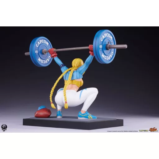 Street Fighter Premier Series Statue 1/4 Cammy: Powerlifting Alpha 41 cm