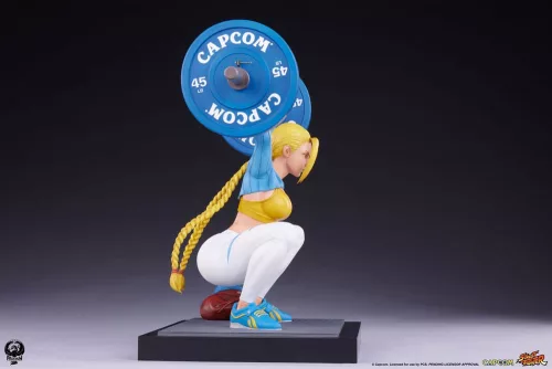 Street Fighter Premier Series Statue 1/4 Cammy: Powerlifting Alpha 41 cm