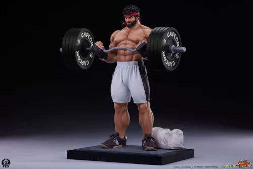 Street Fighter Premier Series Statue 1/4 Ryu Battle Edition: Powerlifting 53 cm