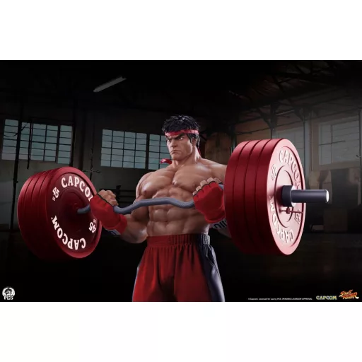Street Fighter Premier Series Statue 1/4 Ryu: Powerlifting 53 cm
