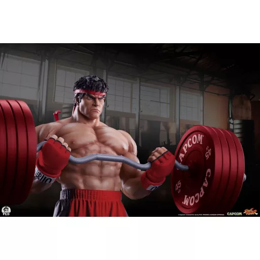 Street Fighter Premier Series Statue 1/4 Ryu: Powerlifting 53 cm