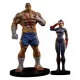 Street Fighter Street Jam Statuen 1/10 Sagat & Juli 24 cm