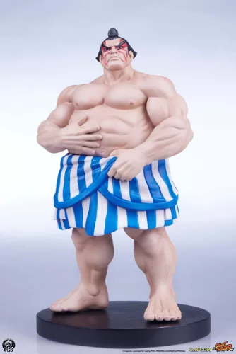 Street Fighter Street Jam Statuen 1/10 Karin & E. Honda