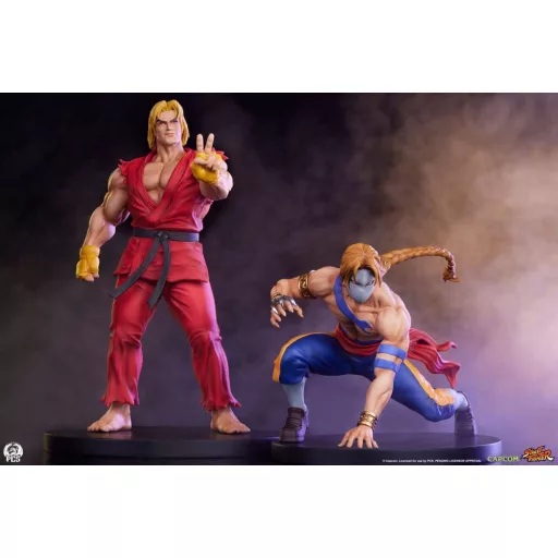 Street Fighter Street Jam Statuen 1/10 Ken & Vega Set