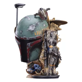   Star Wars The Empire Strikes Back Fine Art Bust Boba Fett 50 cm