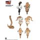 Earthworm Jim Accessory Pack Wave 1: Worm Body & Jim Heads