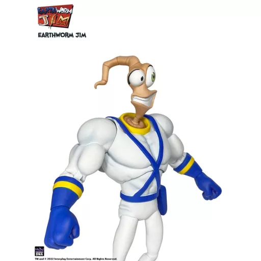 Earthworm Jim Accessory Pack Wave 1: Worm Body & Jim Heads