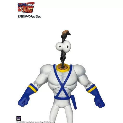 Earthworm Jim Accessory Pack Wave 1: Worm Body & Jim Heads
