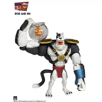   Earthworm Jim Action Figure Wave 1: Bob the Killer Goldfish & #4 15 cm
