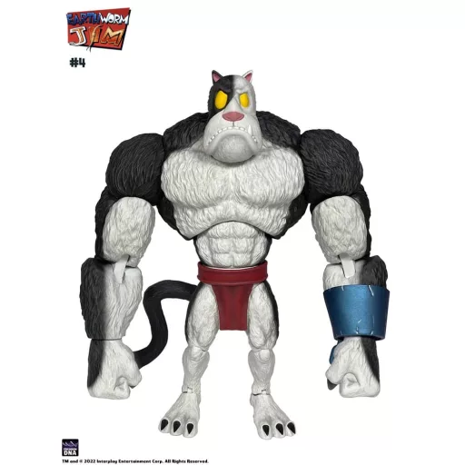 Earthworm Jim Action Figure Wave 1: Bob the Killer Goldfish & #4 15 cm