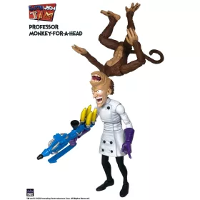  Earthworm Jim Action Figure Wave 1: Professor Monkey-For-A-Head 28 cm